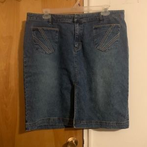 Jean Skirt